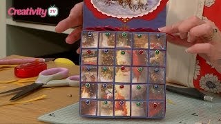 Make a Refillable Advent Calendar  docrafts Creativity TV [upl. by Anes511]