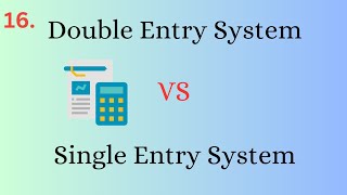 Difference Between Double Entry System And Single Entry SystemAccounting👍👍Class 11 ✅ ✅ [upl. by Ydnarb525]