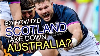 So how did Scotland take down the Wallabies  Autumn Nations Series 2021  Squidge Report [upl. by Reltuc456]