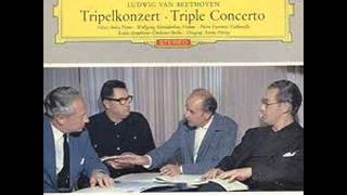 Beethoven Triple Concerto Anda Schneiderhan Fournier IIIII [upl. by Haimirej]