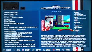 Tolueno Lista de juegos de Sega Mega Drive [upl. by Thetes]