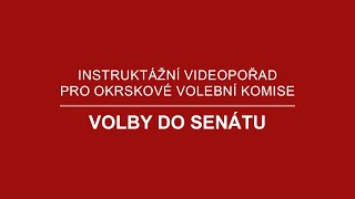 Videopořad pro volby do Senátu Parlamentu ČR 2024 [upl. by Ahsinahs]