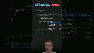 Casting Objects with Classcast Method java shorts coding airhacks [upl. by Nitnert]