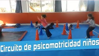 👉 Circuito de psicomotricidad para niños [upl. by Latsirc425]