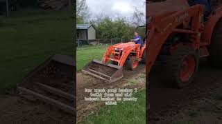 Pit bike track grader [upl. by Genia570]