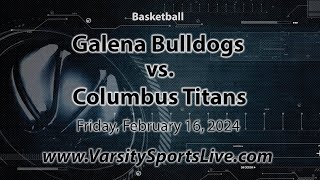 Galena Bulldogs vs Columbus Titans 1st Round Regional Baseball [upl. by Lockwood573]