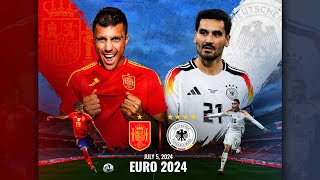 Spain vs Germany Match Poster Design UEFA Euro  5th July 2024  Photoshop Tutorial  Euro 2024 [upl. by Dennis822]