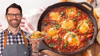 Easy Amazing Shakshuka Recipe [upl. by Ayanet]