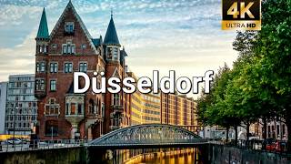 Düsseldorf Germany 🇩🇪 4k drone [upl. by Effy]