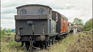 RCTS Yorkshire Coast Railtour along the Easingwold Railway  hauled by J71 no 68726  261957 [upl. by Bove]