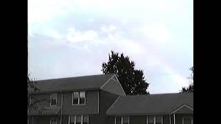 A rainbow at Dover Air Force Base Housing in 1980 something DAFB [upl. by Leirraj258]