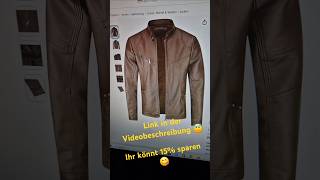 Herren Kustleder Jacke Amazon Angebote Herren Lederjacke Kunstleder günstig [upl. by Eirbua]