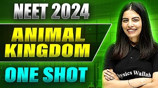 ANIMAL KINGDOM in 1 Shot FULL CHAPTER COVERAGE TheoryPYQs  Prachand NEET [upl. by Enomor]