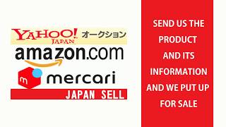 Sale products on Amazon Japan Mercari and Yahoo auctions service [upl. by Marchelle775]