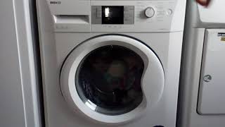 BEKO washing machine test mode [upl. by Ybbob]