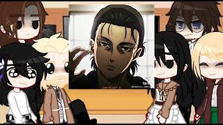 Yeager Family react to 🕊Eren Jeager🕊 AOT X YN GC Eps 1 [upl. by Yecak]