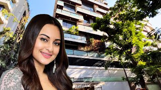 Mumbai Sonakshi Sinha house and all famous actors houses [upl. by Anirod]