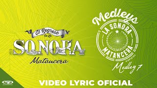 La Sonora Matancera 🪘 MEDLEY 7 Video Lyric 🎺 [upl. by Rabka]