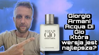 Acqua Di Gio Które perfumy z tej linii są najlepsze [upl. by Llerrahs]