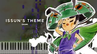 Okami · Issuns Theme  LyricWulf Piano Tutorial on Synthesia [upl. by Bosson]