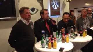 Pressekonferenz 1 PlayoffFinale der Kassel Huskies gegen Bad Nauheim [upl. by Burkhart]