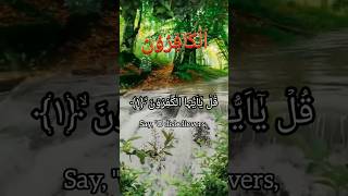 surah al kafirun sheikh sudais alquran shortvideo islamicoffical 🇵🇰 [upl. by Fong]