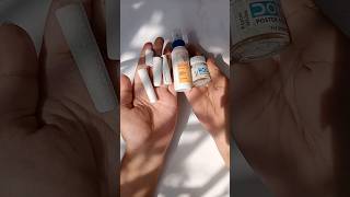 DIY homemade gesso diy homemade gesso easy technique viralshorts [upl. by Benisch460]