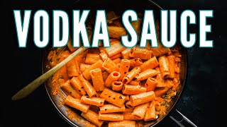 How To Make The BEST RIGATONI ALLA VODKA [upl. by Ylrebmik290]