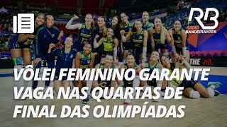 Rosamaria fala sobre união da seleção brasileira de vôlei após classificação às quartas [upl. by Airasor555]