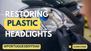 How to Restore Faded Plastic Headlights – Easy DIY Tutorial [upl. by Tammy]