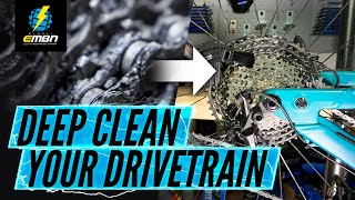 Deep Clean Your E Bike Chain amp Drivetrain  EMBNs How To [upl. by Eedoj1]