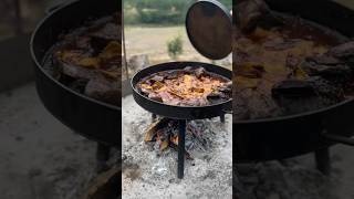 Short Ribs Ravioli at the Disc  Al Frugoni  Open Fire Cooking [upl. by Artie523]