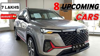 8 UPCOMING CARS LAUNCH IN AUGUST 2024 IN INDIA  8 NEW SUV 2024 [upl. by Thilde]