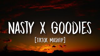 Nasty X Goodies Lyrics TikTok Mashup  Tinashe x Ciara [upl. by Bocock]