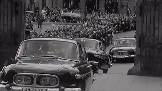 1968 2141  Nicolae Ceausescu na návšteve ČSSR [upl. by Tasha109]