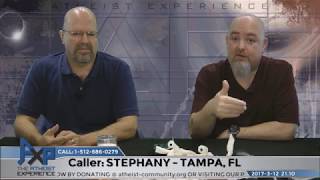 Eyewitness Accounts of Jesus Resurrection  Stephanie  Tampa FL  Atheist Experience 2110 [upl. by Noerb]