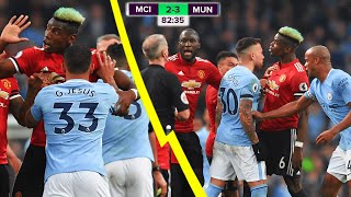 Most HEATED Manchester Derby Ever [upl. by Wooldridge]