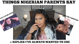 THINGS ALL AFRICAN PARENTS SAY AND DO [upl. by Egreog]