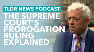 Supreme Courts Prorogation Ruling Explained Podcast  Brexit Explained [upl. by Dupaix725]