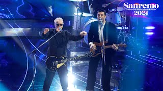 Sanremo 2024  The Kolors con Umberto Tozzi cantano un medley di Umberto Tozzi [upl. by Jaymie]