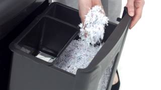 Rexel  REM820 Micro Cut Shredder  Product video EN [upl. by Htebazila]