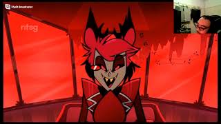 Alastor and Vox Song  Hazbin Hotel reaction [upl. by Donall864]