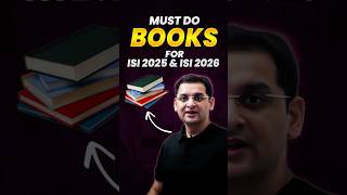 Must Do Books for ISI preparation isikolkata isientranceexam olympiads jeemains ioqm [upl. by Kaslik]