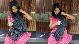 Best way to get rid of split ends internally amp Externally for Thick Hair growth Day32Roopa [upl. by Asir]