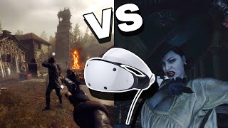 Resident Evil 4 VS Village  Which is the better PSVR2 Game… [upl. by Laurentium774]