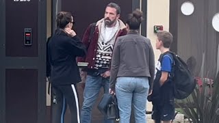 Ben Affleck amp Jennifer Garner coparent Samuel in Los Angeles [upl. by Weslee]