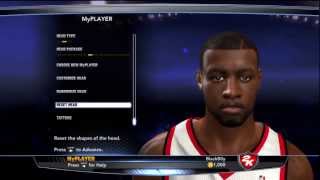 NBA 2K14 MyCareer  Creation Of Power Forward Biggie Young [upl. by Hisbe]