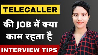 Telecaller Job Me Kya Karna Hota Hai  Call Center Job Interview in Hindi [upl. by Ahseele982]