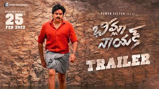 Bheemla Nayak Official Trailer  Pawan Kalyan Rana Daggubati  Trivikram  SaagarKChandra  ThamanS [upl. by Laura310]