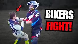 WHEN BIKERS FIGHT BACK 2024  CRAZY MOTO MOMENTS [upl. by Letsyrk760]